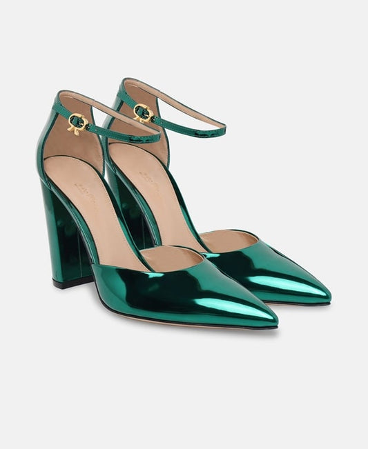 Gianvito Rossi Piper anklet Pumps Dark Green