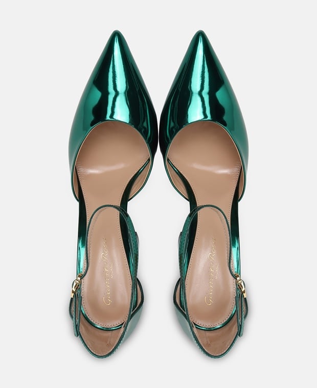 Gianvito Rossi Piper anklet Pumps Dark Green