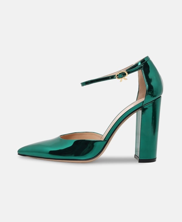 Gianvito Rossi Piper anklet Pumps Dark Green