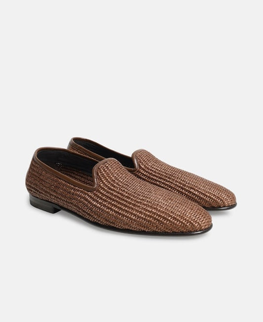 Manolo Blahnik Mario Loafers Dark Brown