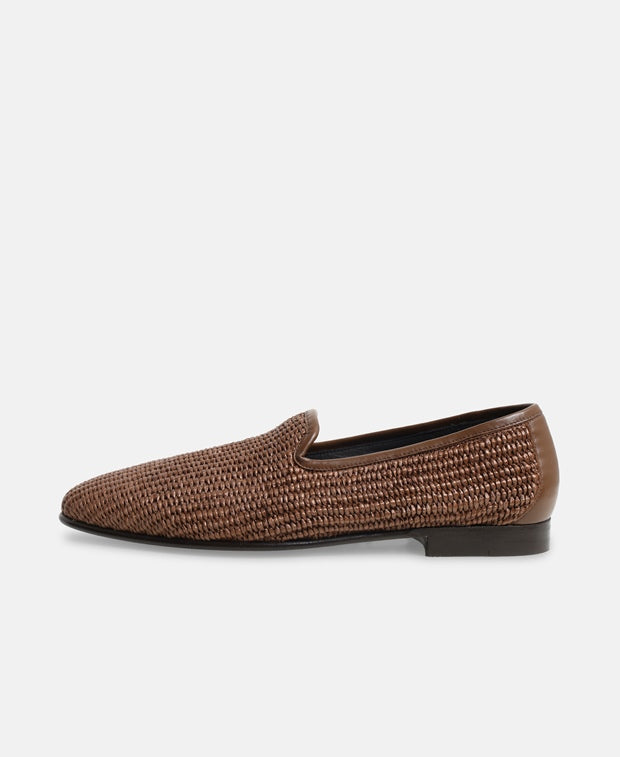 Manolo Blahnik Mario Loafers Dark Brown