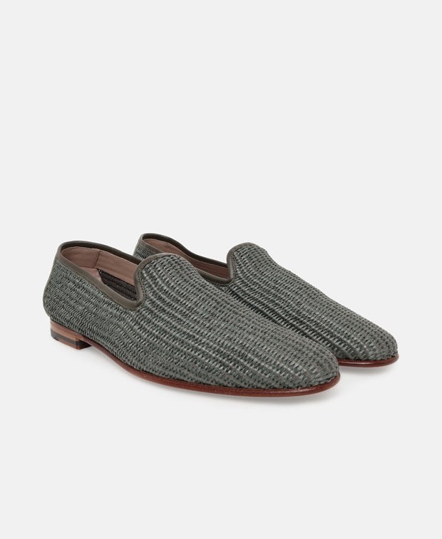 Manolo Blahnik Mario Loafers Khaki