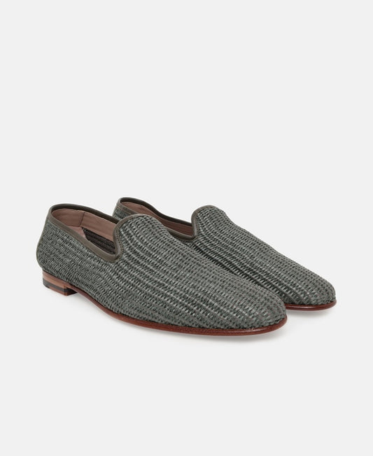 Manolo Blahnik Mario Loafers Khaki