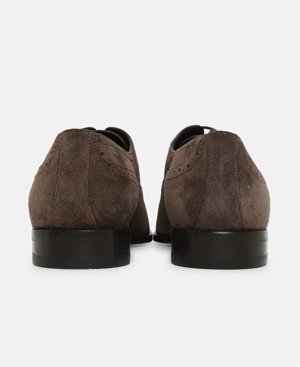 Manolo Blahnik Marrone Derbys Dark Brown