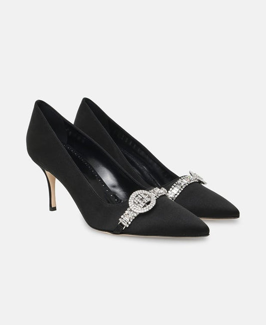 Manolo Blahnik Nero Pumps Black
