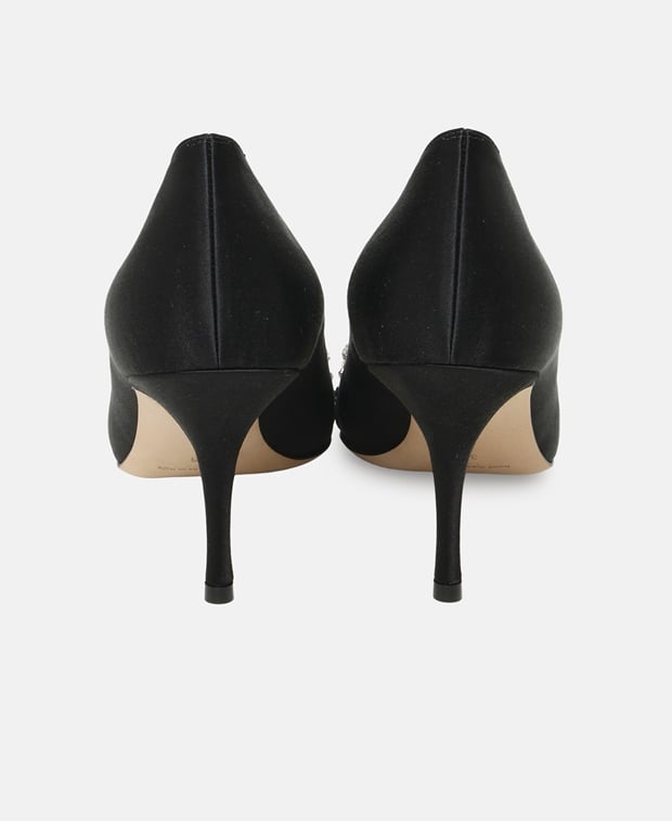 Manolo Blahnik Nero Pumps Black
