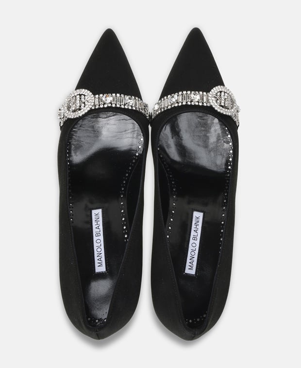 Manolo Blahnik Nero Pumps Black