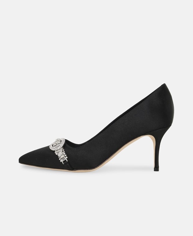 Manolo Blahnik Nero Pumps Black