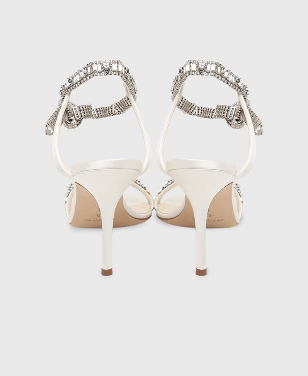 Manolo Blahnik Asasan Heeled sandals Oatmeal
