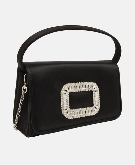 Roger Vivier Pilgrim Leather handbag Black