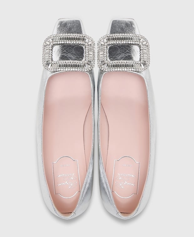 Roger Vivier Belle Vivier Pumps Silver