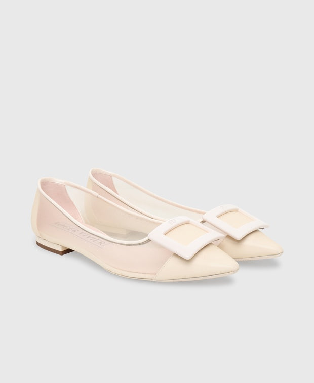 Roger Vivier Ballet flats Soft Beige