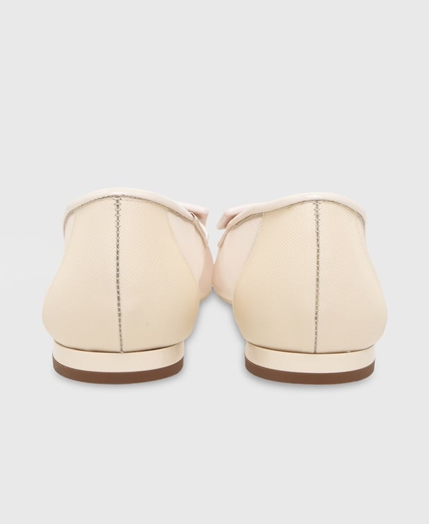 Roger Vivier Ballet flats Soft Beige