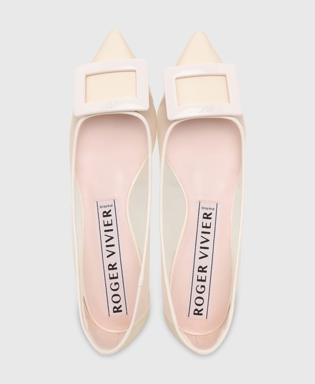 Roger Vivier Ballet flats Soft Beige