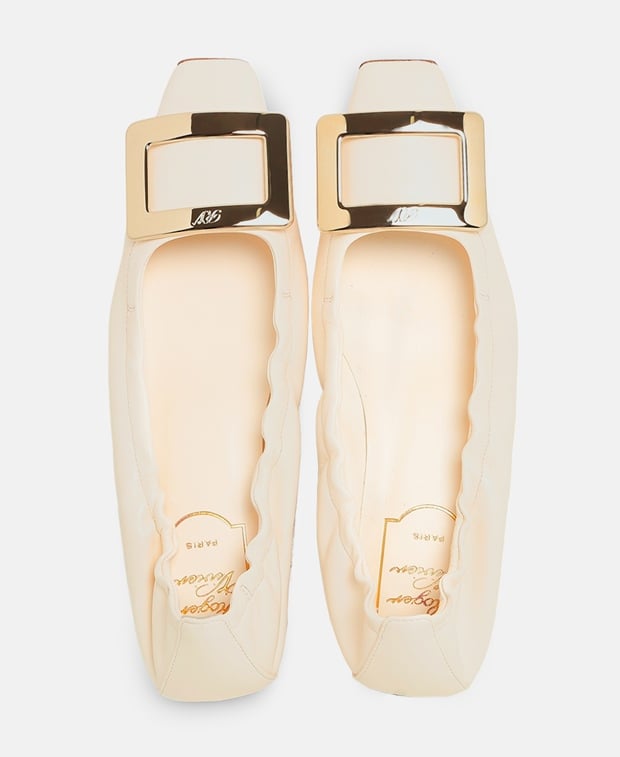 Roger Vivier Rosa Ballet flats Sand