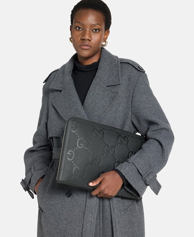 Gucci Leather laptop bag
