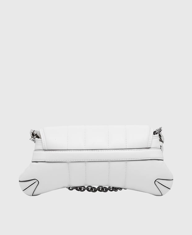 Gucci Horsebit Leather shoulder bag White