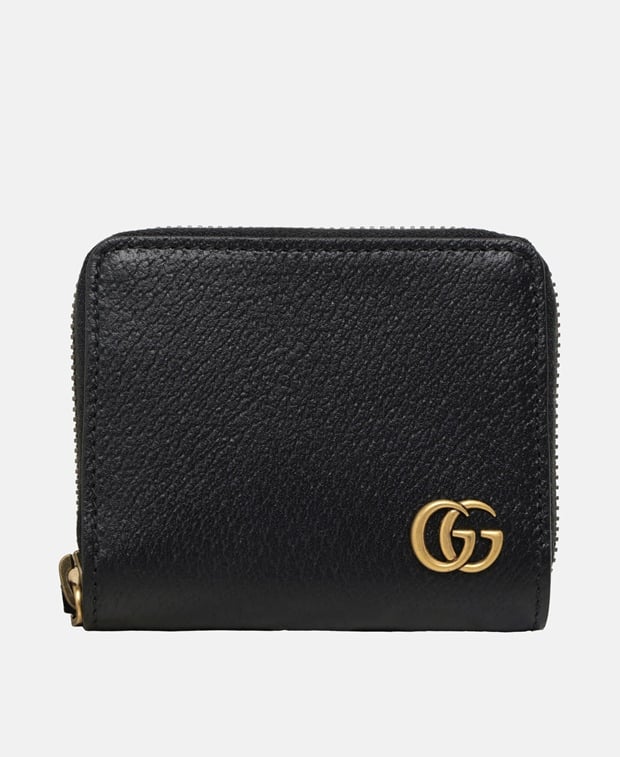 Gucci GG Marmont leather wallet Black