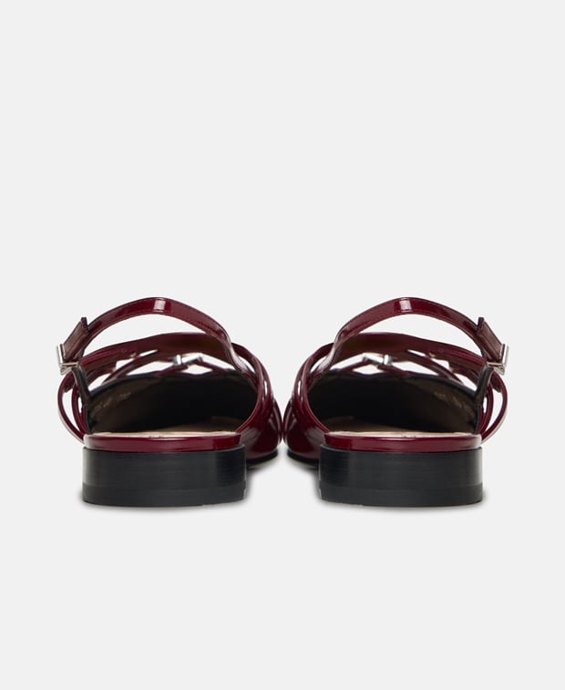 Gucci Slingback ballerina Burgundy