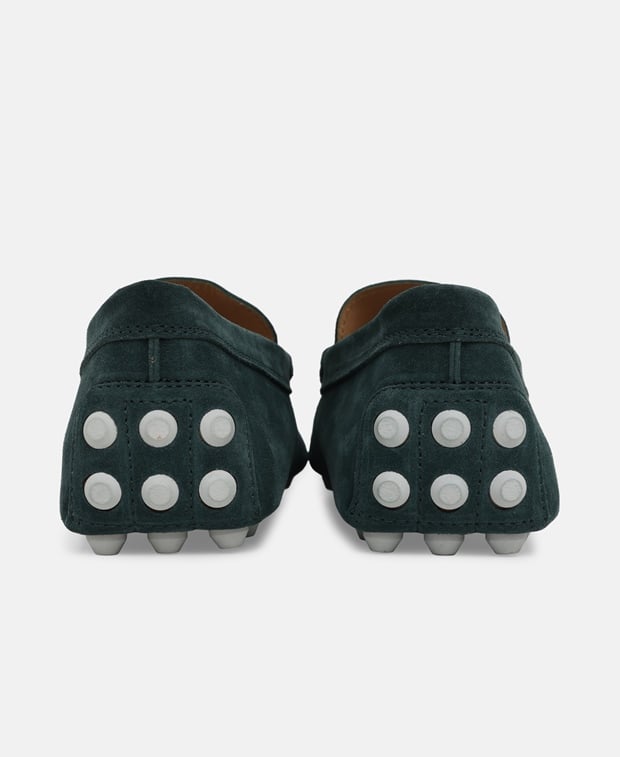 Tod's Macro 52k Moccasins Dark Green
