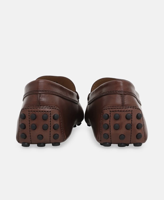 Tod's Piastr Moccasins Dark Brown