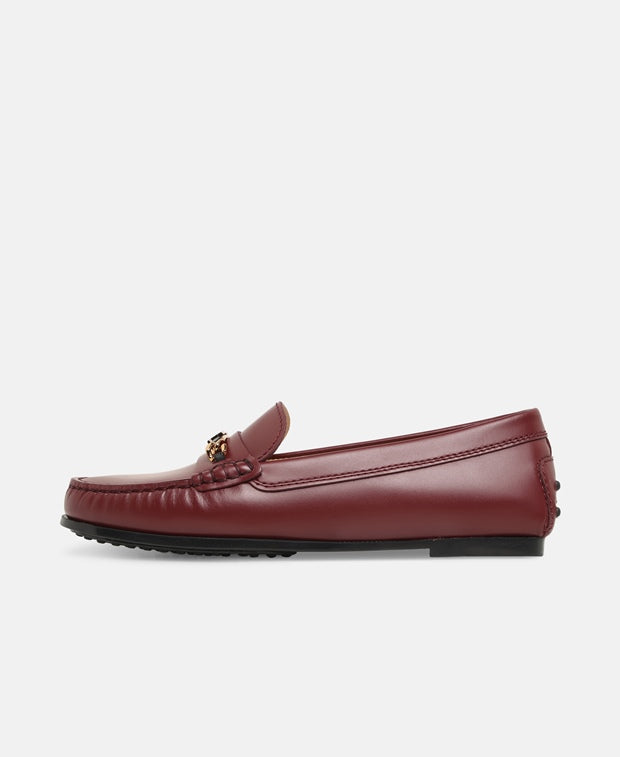 Tod's Catenina Loafers Burgundy