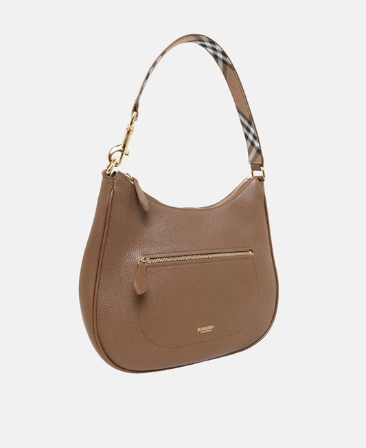 Burberry Leather shoulder bag Dark Brown