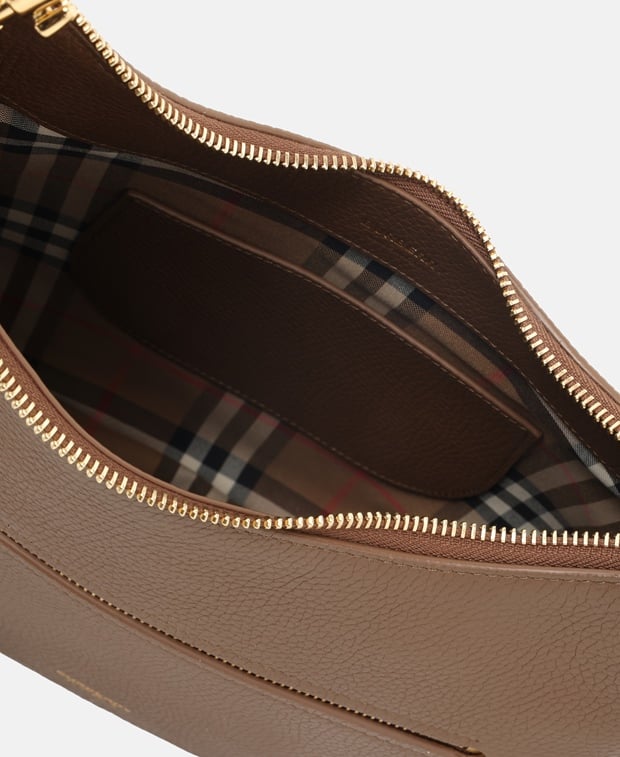 Burberry Leather shoulder bag Dark Brown