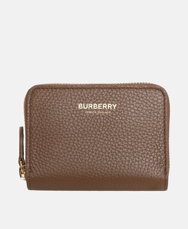 Burberry Leather wallet Dark Brown