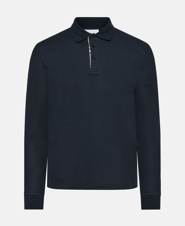 Burberry Long-sleeved polo shirt