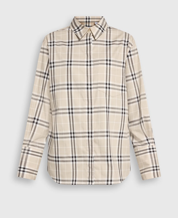 Burberry Long-sleeved blouse Sand