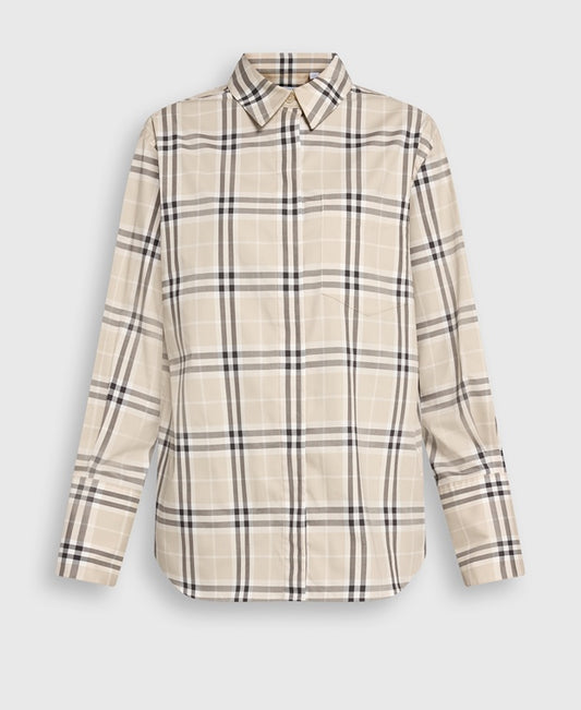 Burberry Long-sleeved blouse Sand