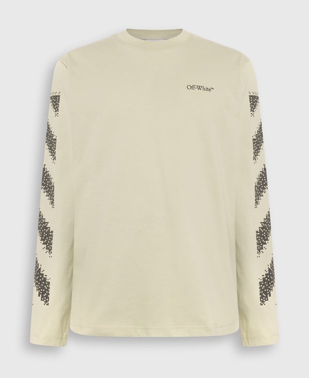 Off-White Long-sleeved shirt Beige