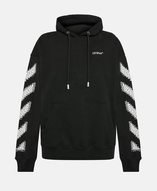 Off-White Hoodie Pixel Diag Skate