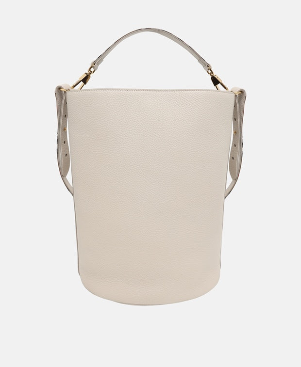 Burberry Leather bucketbag Soft Beige
