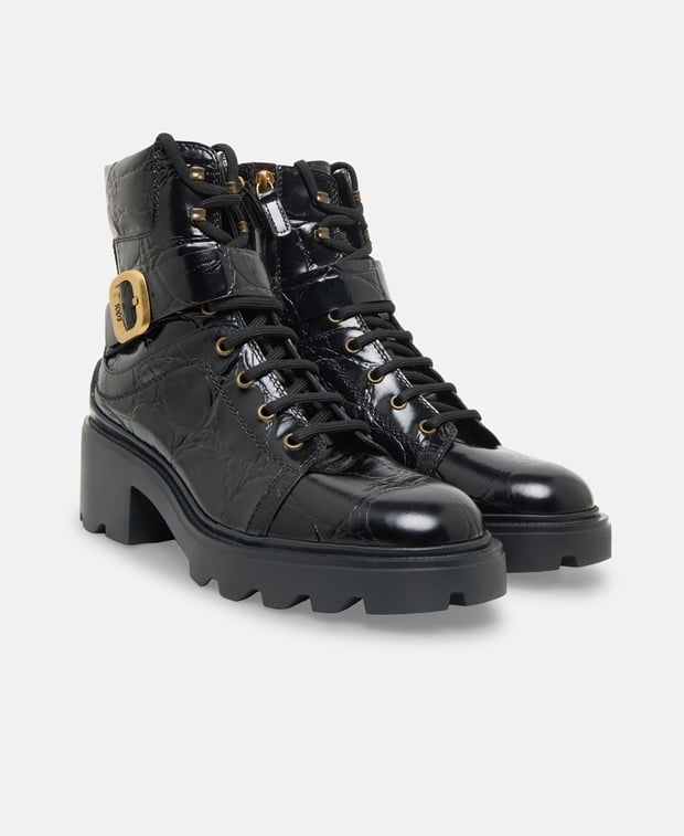 Tod's Biker boots Black