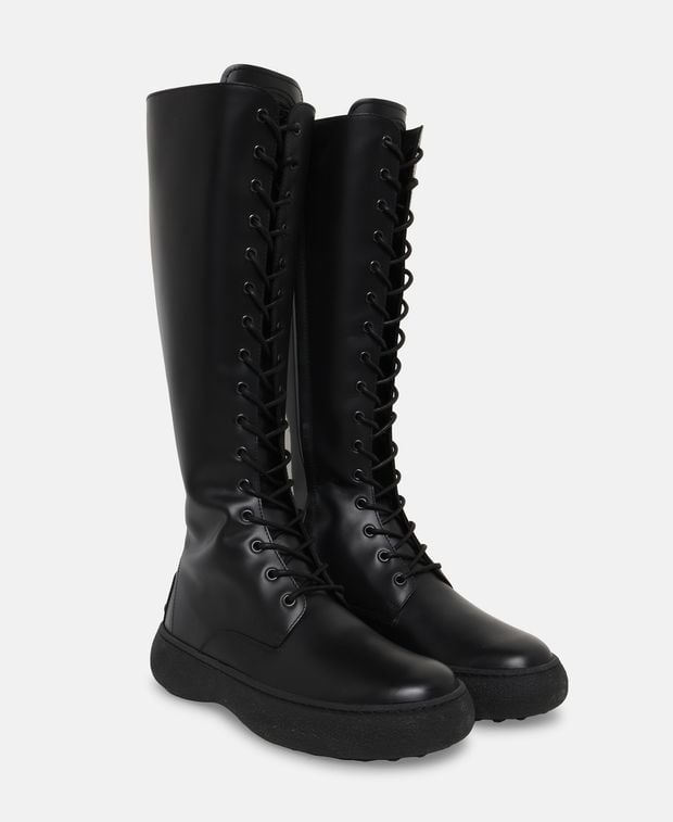 Tod's Lace-up boots Caviar Black