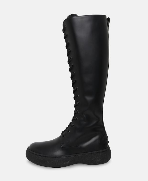 Tod's Lace-up boots Caviar Black