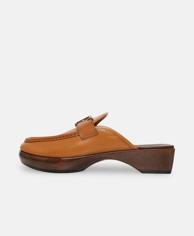 Tod's Zoccolo Basso Mules Brown