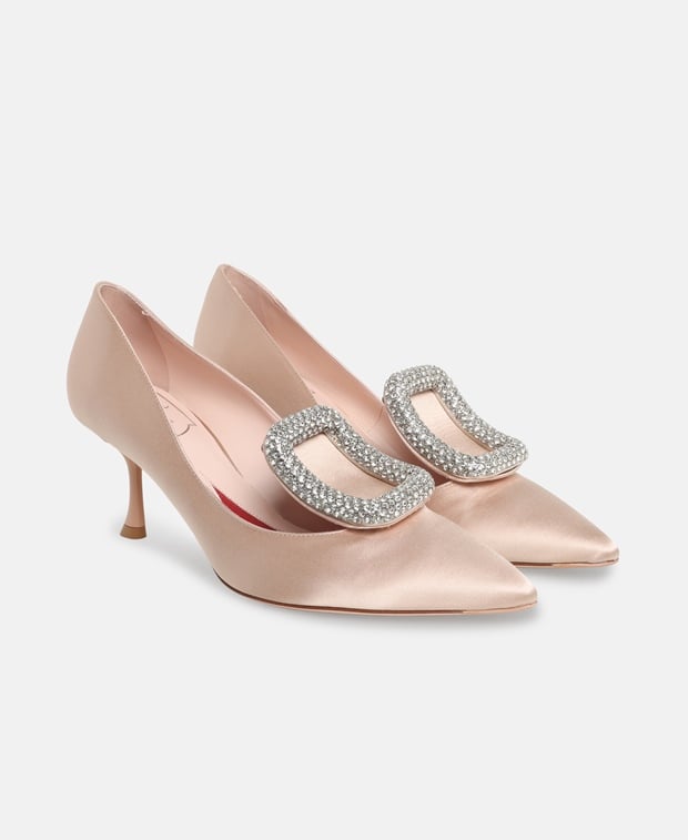 Roger Vivier Danza Pumps Rose