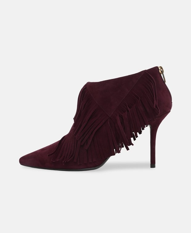 Roger Vivier Ankle boots Burgundy