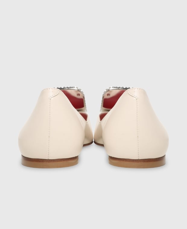 Roger Vivier Ballet flats Beige