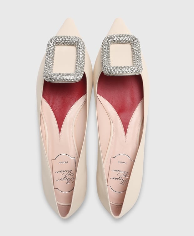Roger Vivier Ballet flats Beige
