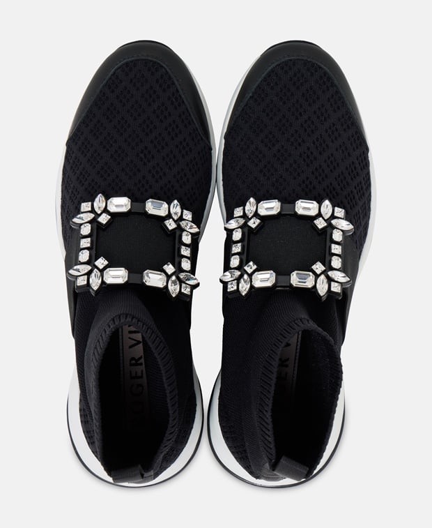 Roger Vivier Slip-on sneakers Viv Run Strass Buc
