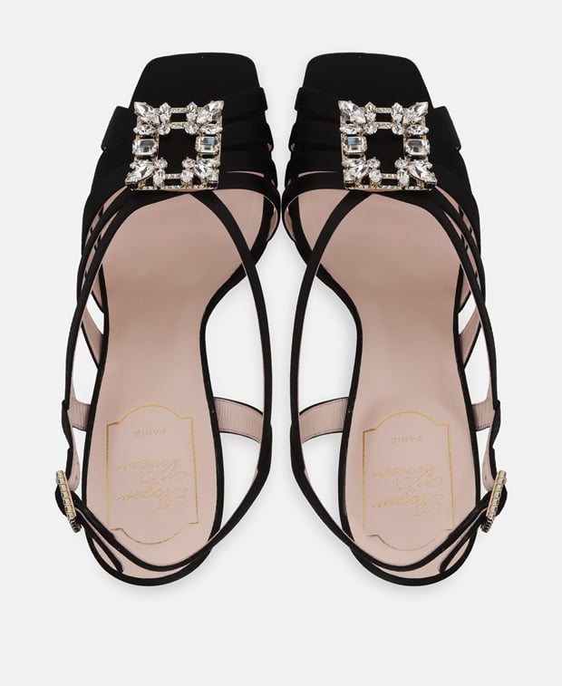 Roger Vivier Mini RV Heeled sandals Black