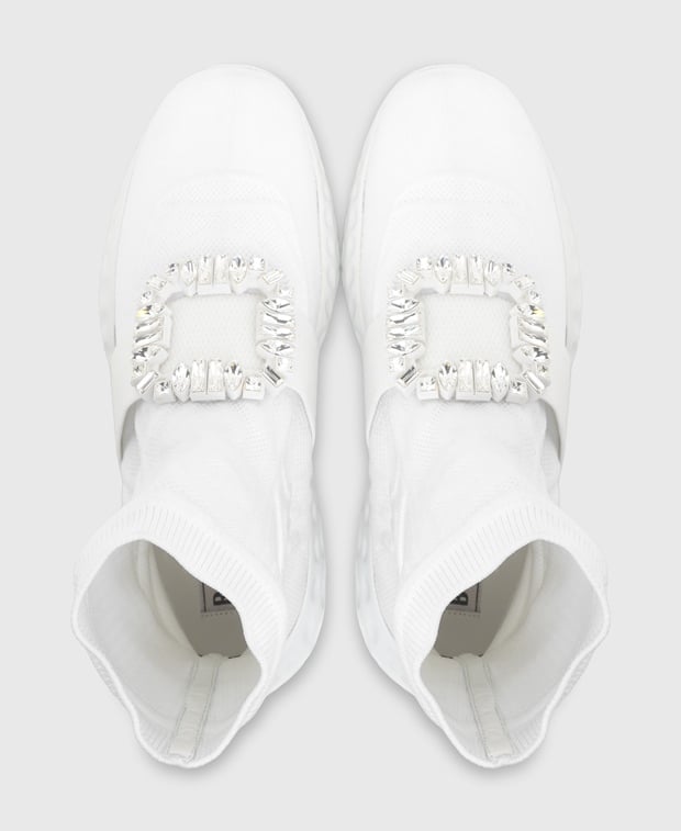 Roger Vivier Viv Run Slip-on sneakers White