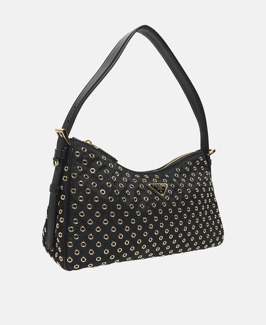 Prada AimÃÂ©e Leather shoulder bag Black