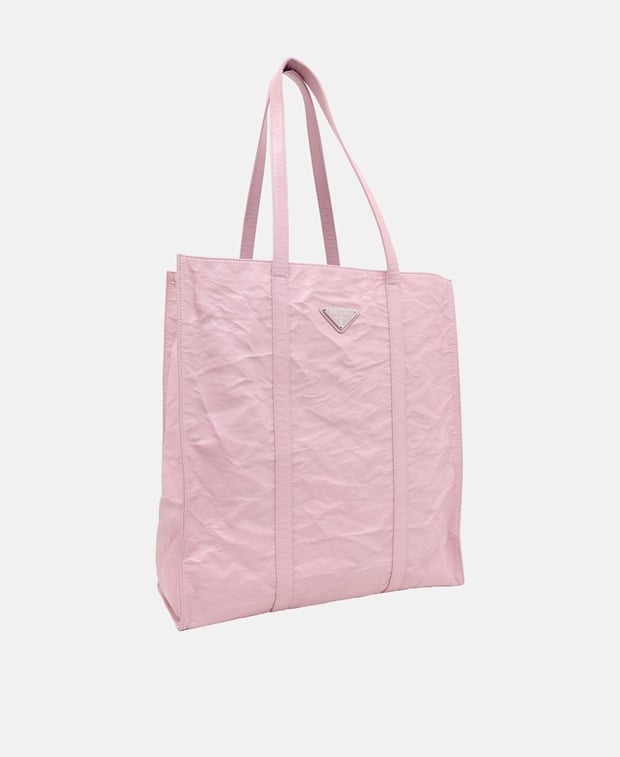 Prada Leather shopper Pink