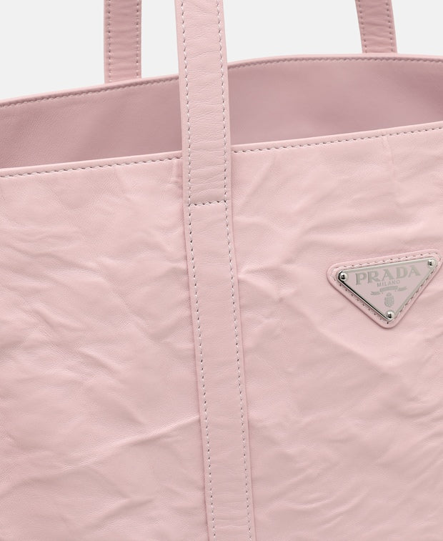 Prada Leather shopper Pink