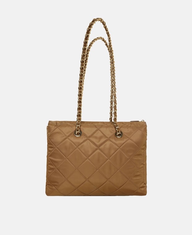 Prada Shopper Dark Brown